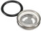GOZAR 18Mm Sicht Spiegel Dichtung Kompatibel mit Bremse Master Zylinder Reservoir Motorrad Dirt Bike