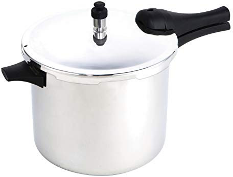 Prestige - Sleek and Simple - 7.5L Pressure Cooker - Stainless Steel - Induction Suitable - Silver