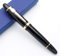 JINHAO 159 Fountain Pen M Nib (Black with Golden Clip, M Nib)