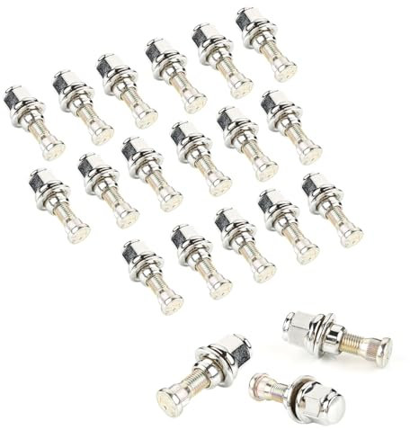 LST 20x Radschraube Flachbund Radmutter M12 x 1,5 mm für PKW Fahrzeuge