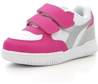 Diadora Raptor Low Td, Scarpe da ginnastica, Unisex - Bambini e ragazzi, Viola, 25 EU