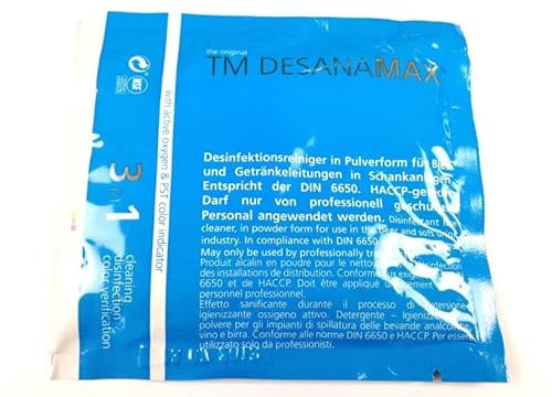 30 pezzi TM Desana Max fp 45 g blu detergente per tubi di birra, impianto di spillo, accessori contenitore di pulizia