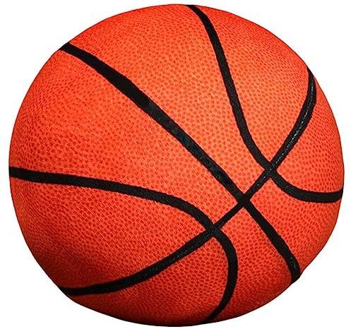 Totority Basketball-Kissen, Plüsch-Kissen für Jungen Sport-Kissen Jungen Sport Basketball-Kissen Basketball Cosy Kissen Basketball Sport Thema Kissen