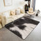 Kuhfell Modern Teppich Quadrat 150x200cm Kuhfell Küchenteppich Home Decor Bauernhaus Western Farm Tier Haut Braun Weiß Outdoor Teppich Wohnzimmer Teppich Weich Rutschfest für Küche Balkon Terrasse