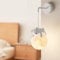 Hardwired Wandleuchter Kinderzimmer 3D-Druck Mondball Schlafzimmer Wandleuchte Niedlich Cartoon Tiere Kaninchen Panda Bär Weiß Nordic Dimmbar Nachttisch Wandleuchte für Jungen Mädchen Zimmer…