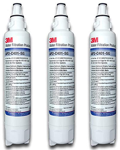3M AP2-C401-SG Cartuccia filtro acqua con inibitore di scala | Compatibile con caldaie Lincat serie F, Lincat Filterflow | 1 micron | 47-915403, 569594 (3)