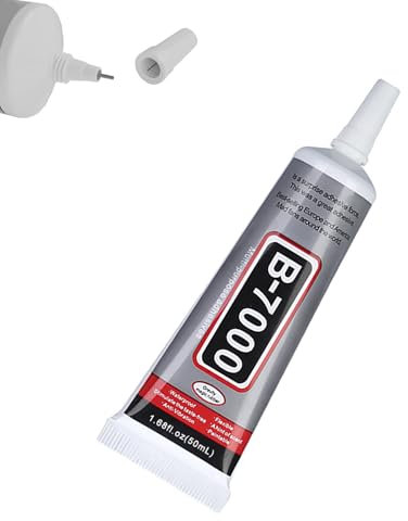 50ML Adhesivo para reparaciones y trabajos de precisión, Adhesivo transparente multiusos - Ideal para teléfonos, smartphones, tabletas, joyas, libros, cuero y zapatos