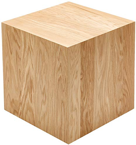 Jan Kurtz Hocker, Holz, Braun, 45 x 45 x 46.5 cm