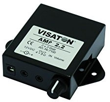 Visaton 7100 Stereo-Verstärker AMP 2.2 Lautsprecher schwarz