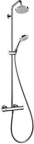 hansgrohe 27169001 Croma Duschrohre, Chrome, Small