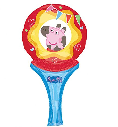 Peppa Pig Inflate-a-Fun Balloons 6/15cm w x 12/30cm h A05