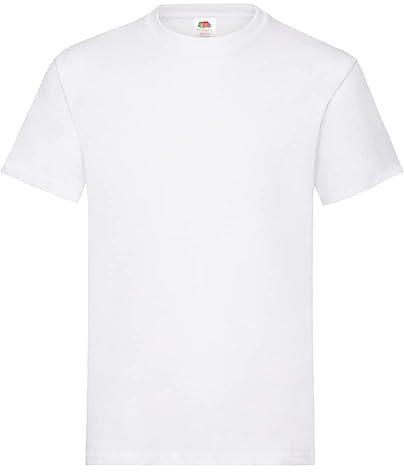 Fruit of the Loom - Heavy Cotton - T- Shirt (Lot de 3) - Homme - Blanc - Taille: 3XL