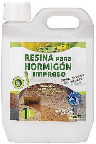 Monestir RESINA HORMIGON IMPRESO (Fórm. Agua) - 1L MONESTIR