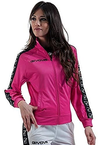 GIVOVA GIACCA TRICOT BAND FUXIA Tg. M