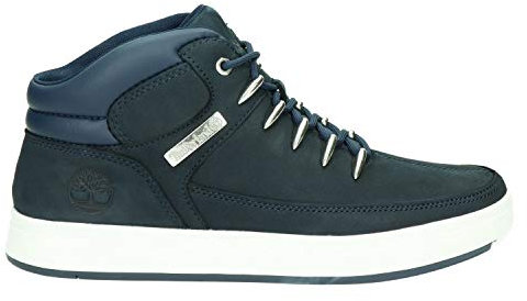 Timberland Davis Square Hiker, Stivali, Uomo, Navy Nubuck, 42 EU