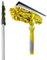 DOCAZOO Squeegees - Single Squeegee/Window Washing Kit/Telescopic Window Cleaner/Window Cleaning Pole (Dual Rotation Pivot and 7m extension pole)