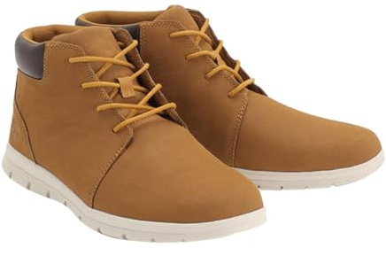 Timberland Men's Graydon Chukka Basic Fashion Boots, Wheat Nubuck, 13.5 UK
