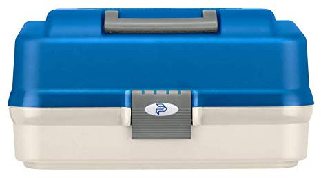 Plastica Panaro 149585 - Maletín de Pesca Unisex para Adultos, Blanco/Azul, 37 x 222 x 197 mm