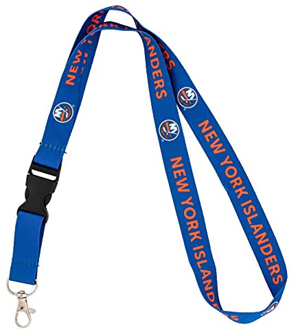 Schlüsselband für Autoschlüssel, Motiv: New York Islanders NHL National Hockey League, Schlüsselband, abnehmbare Schnalle (Lanyard 1)
