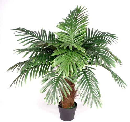 Leaf Design UK Large Realistic Artificial Palm Tree, 100cm Princess