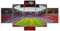 LYML 5 x Allianz Arena Poster München Fußballstadion Club Wandkunst Bild Kunstdruck Leinwand Kunst Gemälde für Büro Dekoration Poster (insgesamt 55 x 100 cm, ohne Rahmen)