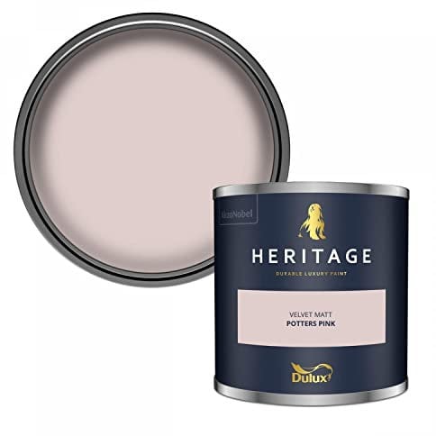 Dulux Trade Heritage Velvet Matt Emulsion Potters Pink - 1ltr