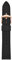 Fossil Uhrenband für Damen 18 mm LiteHide-Leder schwarz, S181510