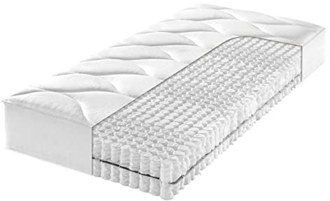 Frankenstolz 7-Zonen-Tonnentaschenfederkern-Matratze Saphire 1.000 T Härtegrad 4 100x200 cm