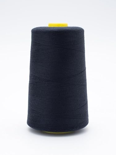 120s Sewing Thread Cone 4500m Navy Blue - Each
