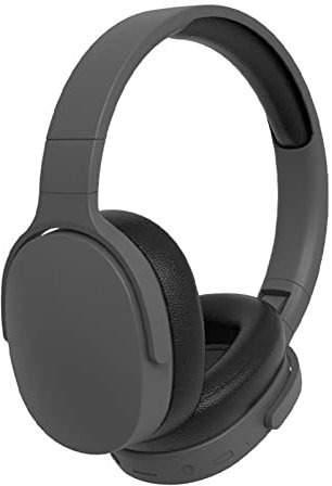 Fiauli Over Ear Headphones Wireless Bluetooth,HiFi Foldable Intelligent Noise Cancelling Adjustable Wireless Headset,Bluetooth 5.1 Stereo Clear Call Quality,iOS & Android for Sports Gaming Black
