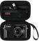 Elonbo Tragetasche für Canon PowerShot G7 X Mark III/ G7 X Mark II/ G7X Digitalkamera, G7X Mark iii/ii 4K Vlogging Kamera Reisetasche. Mesh Tasche passt Kabel, Schwarz