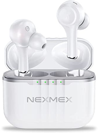 In-Ear Kopfhörer Kabellos ANC kompatibel mit Apple iPhone 16 16e 15 14 13 12 11 X Xr Xs/Mini/Pro/Pro Max Headset Bluetooth Drahtlose Ohrhörer Sport, Farbe:6_TWS J7 Weiss