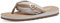 s.Oliver Damen Zehentrenner mit Herzdetail Sommer, Beige (Beige Stripes), 41 EU