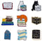 HOBBIESAY 9 Stil Cartoon Katze Brosche Anstecknadeln Buchwort Emaille Broschen Legierung Dekorative Anstecknadeln Party Ästhetische Anstecknadeln Abzeichen Für Rucksack Kleidung