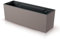 IMJ-Global Vaso per Fiori Piante Rettangolare Urbi Case Decorativo in Plastica Alto 20 cm da Interno Esterno 58x18 cm Mocca Design Moderno 18 Litri