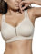 Selente MySecret - Reggiseno Sportivo da Donna per Taglie Grandi con Supporto Forte e Rete per Il bucato Esclusiva, Beige, Taglia 4F
