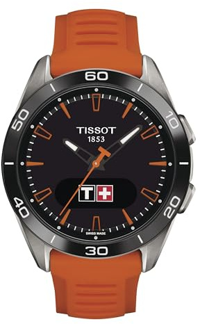 Tissot Herren Analog Digital Quarz Armbanduhr T-Touch Connect Sport Swiss Made