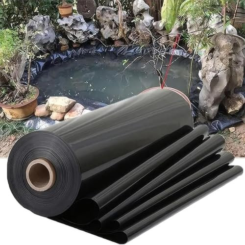 AVSMGP Grand Revêtement pour Bassin À Poissons Revêtement pour Bassin Membrane pour Piscines De Jardin sous-Couche Robuste Tissu De Sol pour Piscine,4m x 3m