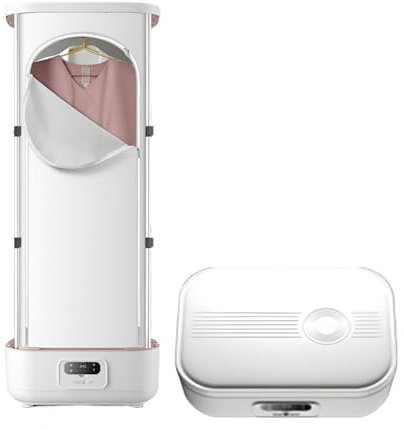Máquinas automáticas de secado de ropa, secadora de ropa eléctrica plegable, máquina inteligente de secado a vapor portátil, plancha de vapor vertical inalámbrica, calefacción de circulación de 360°