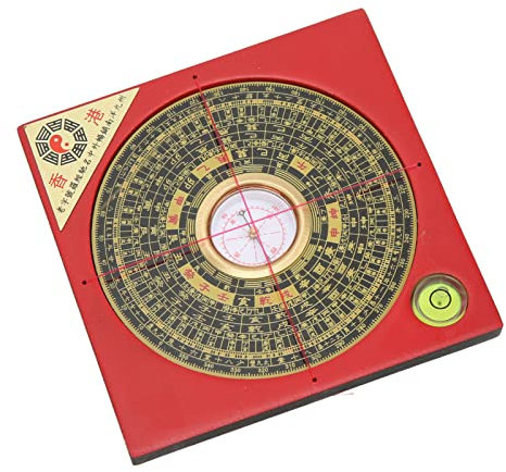 Nese Feng Shui Luo Pan, Geomantisches Omen aus Metall und Kunststoff Zur Austreibung des Bösen – Acht Diag für Genaue Feng Shui-Messwerte