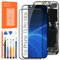 Arbilato Écran LCD pour iPhone 13 Pro Max, LCD Display Touch Screen Assembly avec Réparation Kit (Noir) (Incell)