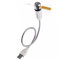Vaguelly Ventilateur USB Flexible Portable Pour PC Et Ordinateur Portable Conception Avec Colonne Souple Et LED Pour Bureau Et Maison
