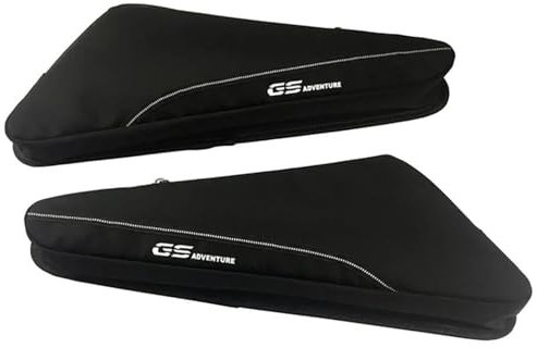 Motorrad-Sturzbügeltaschen Für B&MW R 1200 R1200 GS LC ADV R1250GS R 1200 RS R1250RS, wasserdichte Rahmen-Werkzeugtasche Sturzbügeltaschen(SCHWARZ 2)