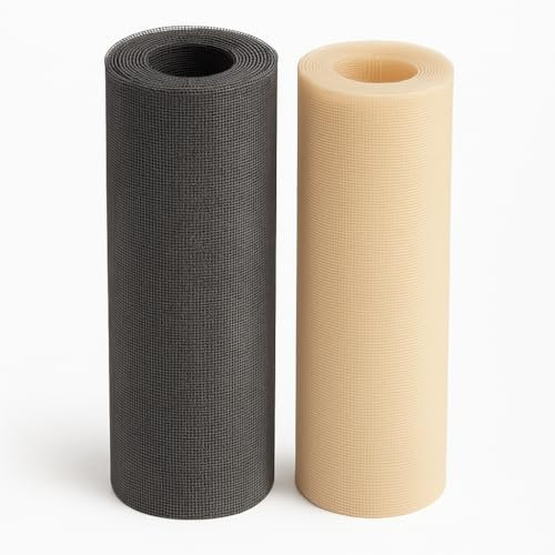 Fiberglas Insektenschutzgitter 120 cm – Zuschneidbar – inkl. GRATIS Montagewerkzeug – Für Fenster & Türen (grau) (100 cm)