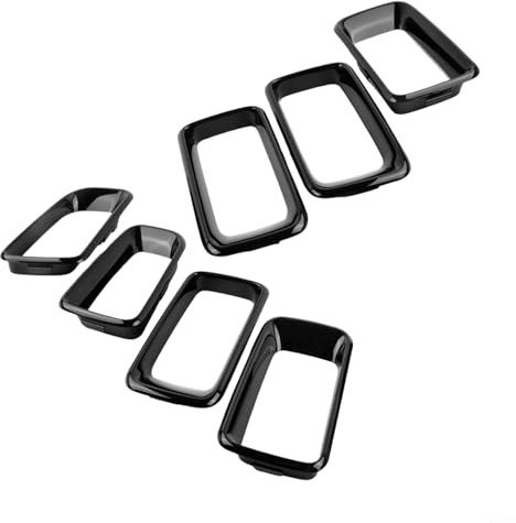 Kühlergrill-Zierleisten-Einsatz für Jeep Compass 2011 2017, OEM-Nummer 68109865AA, Frontstoßstangen-Zubehör