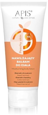 APIS Peachy Skin Gesichtsmaske 100 ml – Nährende Maske mit Pfirsichkernöl, Sheabutter, Hyaluronsäure & Squalan – Feuchtigkeit, glatte Haut, Glow