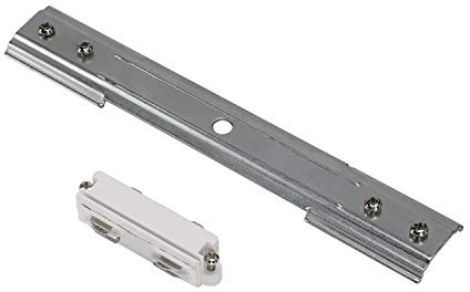 SLV 1 Phasen System Stabilisator Längsverbinder für 1-Phasen HV-Strom- schiene/nickel 143151 nickel matt
