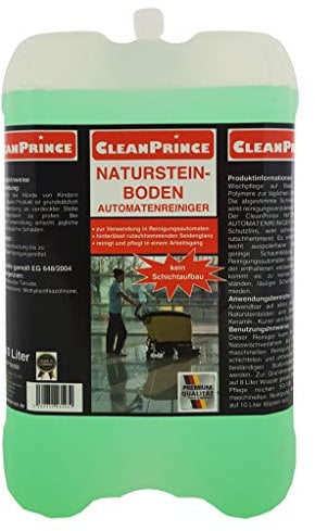 10 Liter Kanister CleanPrince Naturstein Automatenreiniger Wischroboterreiniger Automaten Reiniger Pflegereiniger Marmor Granit Böden Boden Reinigungsmittel