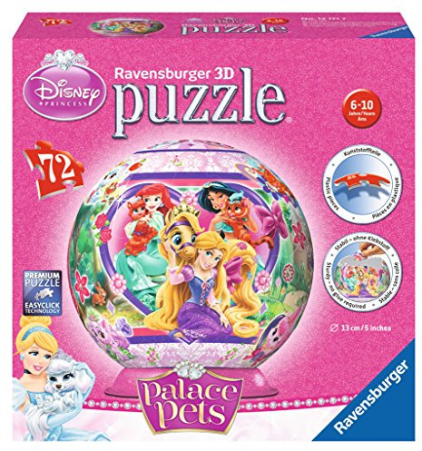 Disney Palace Haustiere 3D 72 Stück - Jigsaw - Ravensburger