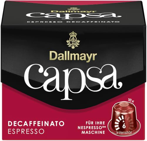 Dallmayr Capsa Espresso Decaffeinato, 56 g